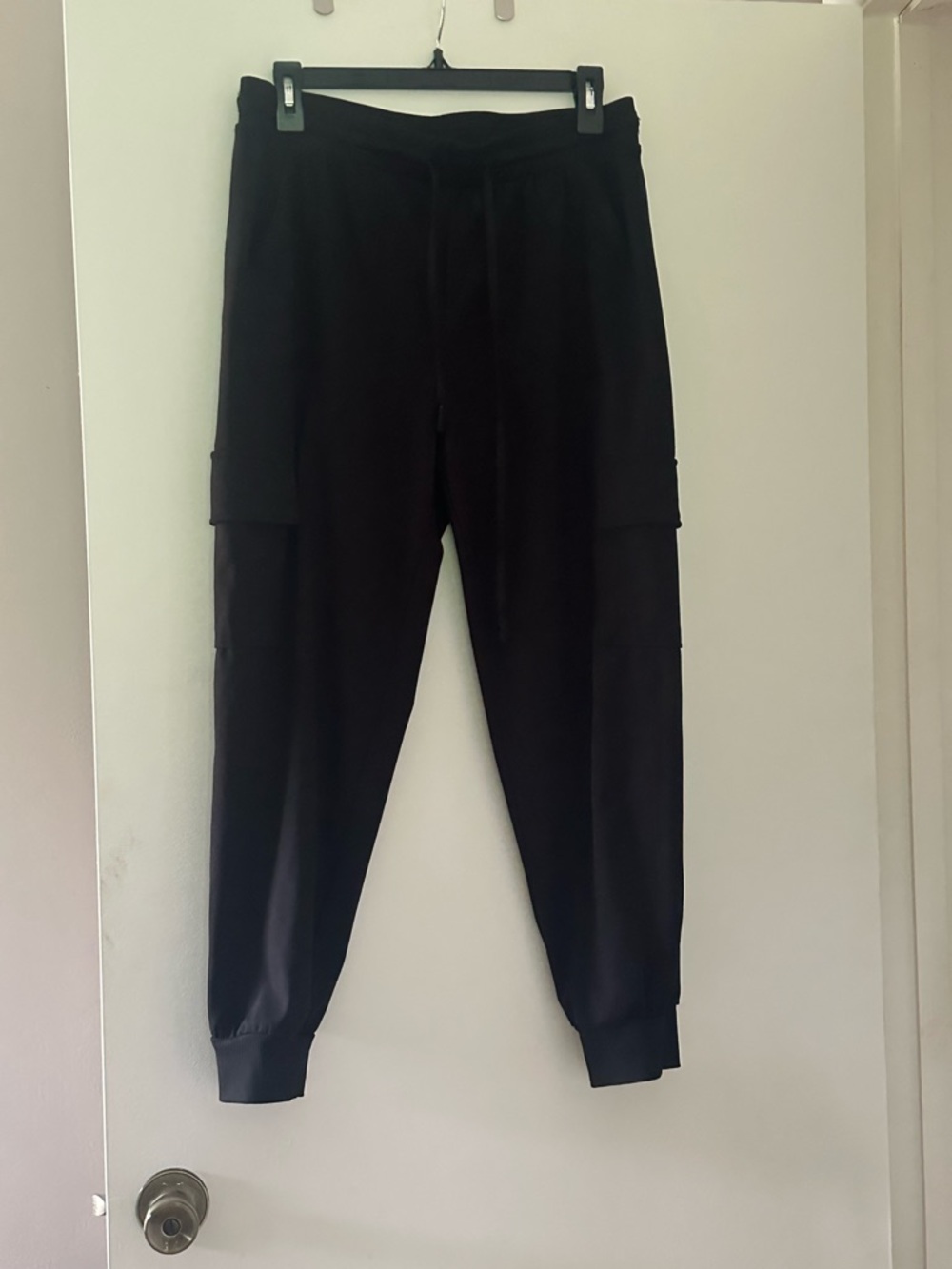 Rachel Zoe Black Cargo Joggers